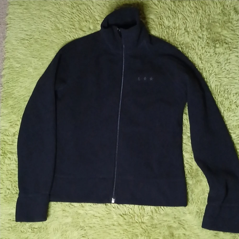 Divided‎ by H&M womens fleece zip-up Mock Neck jacket